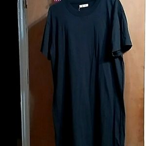 Crew neck dress its heavy weight cotton